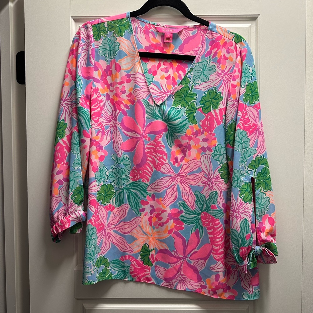 Lilly Pulitzer Pamala Top Size M